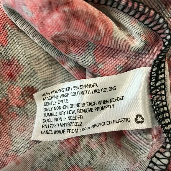 Wild Fable Women Square Neck Spaghetti Strap Floral Red Velvet Mini Dress Size M - Picture 5 of 9